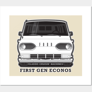 First Gen Econos 1961 - 1967 BW Posters and Art